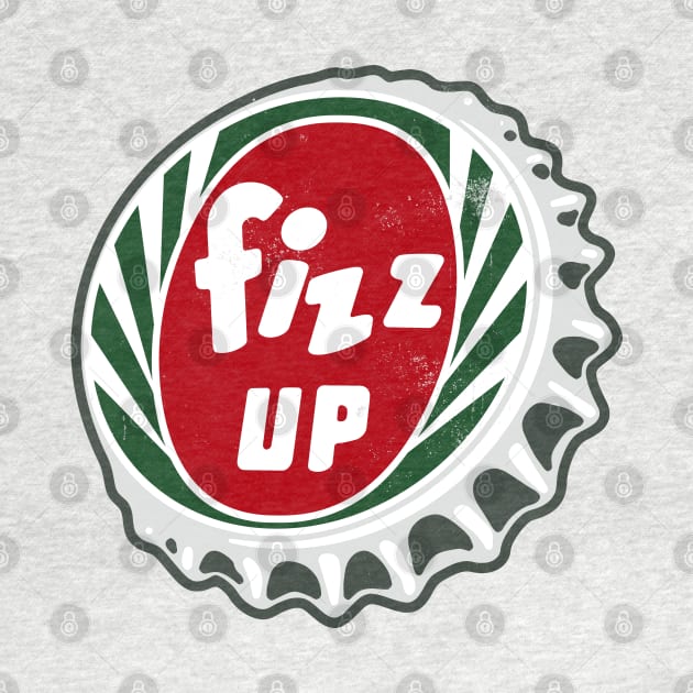 Vintage Fizz Up Soda Bottlecap by StudioPM71